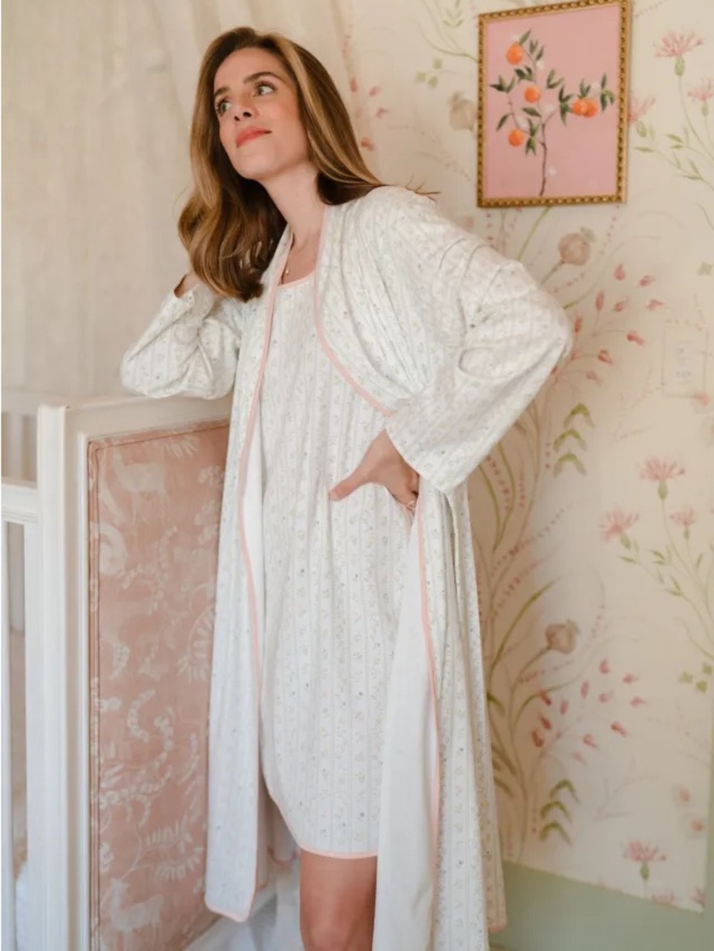 LAKE x Julia Berolzheimer 100% Pima Cotton Nightgown